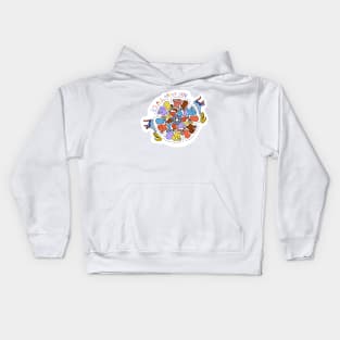 Doodle Art "it's all about you" Kids Hoodie
